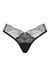 OBSESSIVE Еротична білизна трусики бразиліана BELLA ROU panties XS-S(р) чорний 14741