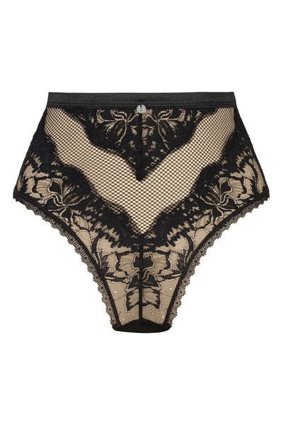 OBSESSIVE Еротична білизна трусики бразиліана OLVIDIA panties XS-S(р) чорний 14743