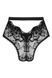 OBSESSIVE Еротична білизна трусики бразиліана OLVIDIA panties XS-S(р) чорний 14743