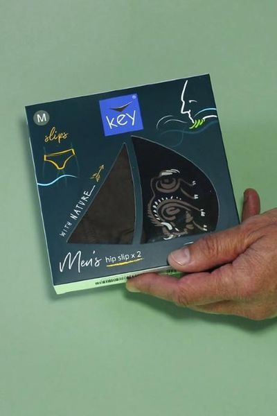 KEY Чоловіча білизна сліпи MPP 706 2XL(р) мікс 19723