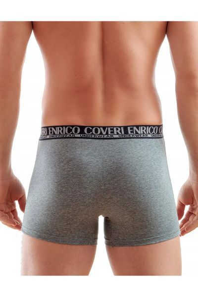 ENRICO COVERI Чоловіча білизна боксерки EB1500 2XL(р) сірий 07294