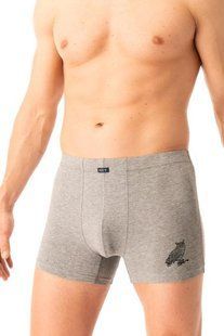 KEY Чоловіча білизна боксерки MXH 703 SZ 2xl(р) szary 19736