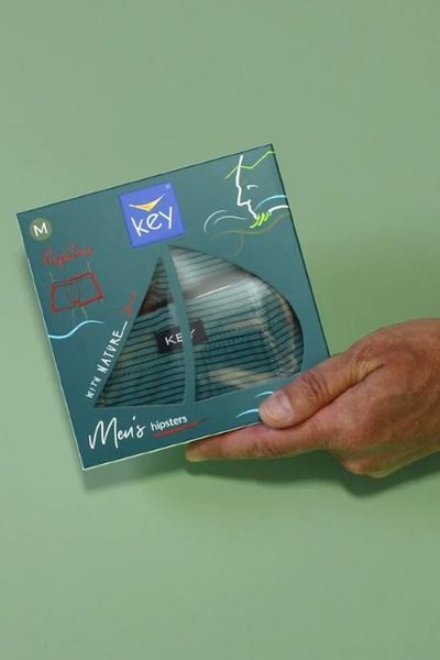 KEY Чоловіча білизна боксерки MXH 328 ZI 2XL(р) зелений 19733