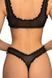 JASMINE Жіноча білизна трусики стрінги MOLLY 2151/1 L(р) black/beige 19828