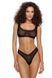 JASMINE Жіноча білизна трусики стрінги MOLLY 2151/1 L(р) black/beige 19828