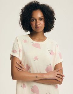 HENDERSON Жіночий домашній одяг сорочка 44496-03X L(р) pastel pink 20072