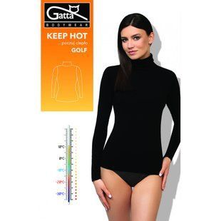 GATTA Жіноча термобілизна гольф GOLF KEEP HOT L(р) чорний 13725