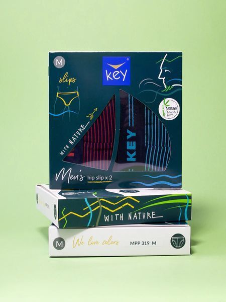 KEY Чоловіча білизна сліпи MPP 319 L(р) multicolor 20177